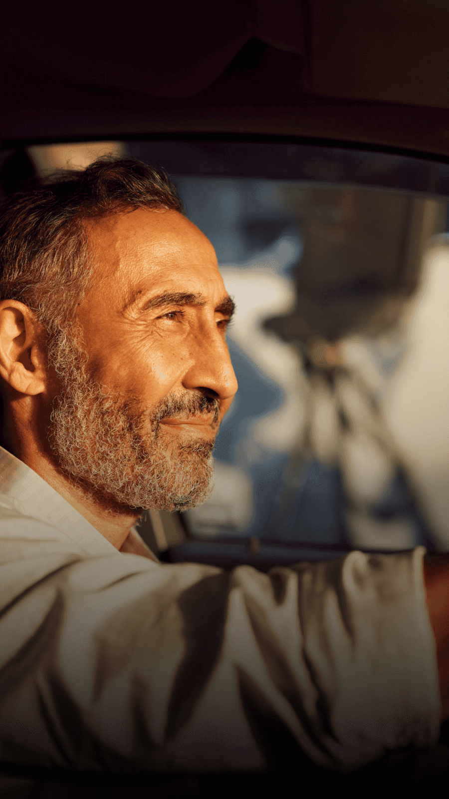 Άνδρας που οδηγεί